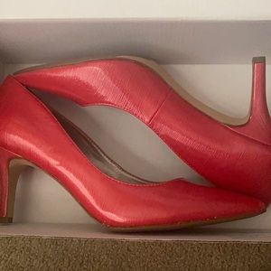 Shoes, Red, Heels, Size 8.5